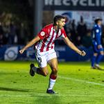 Ekain Azkune celebra el gol conseguido en Urritxe / Athletic Club