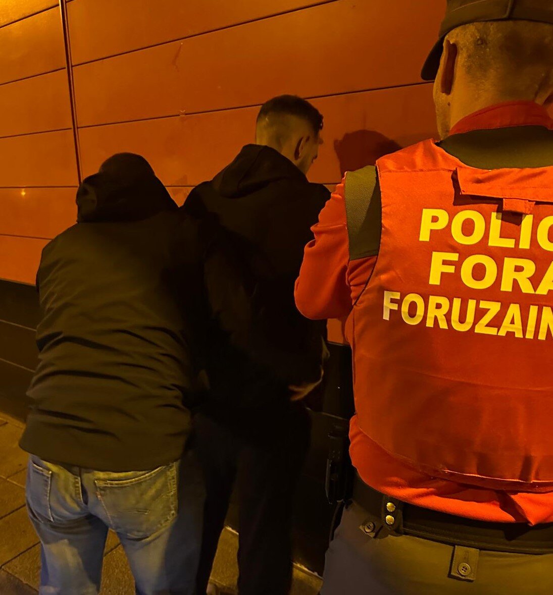 Detenido por robo de vehículos. Foto: Policía Foral