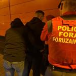 Detenido por robo de vehículos. Foto: Policía Foral