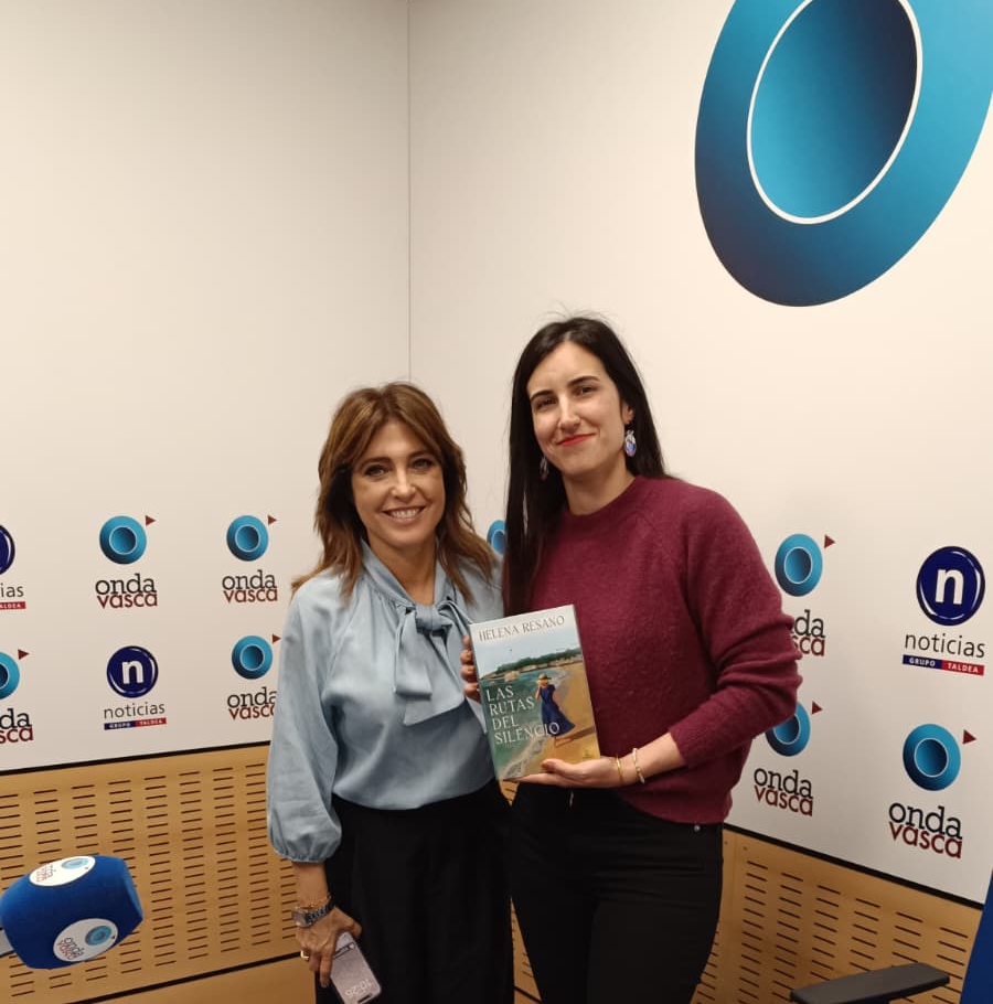 Helena Resano nos presenta su novela "Las rutas del silencio"