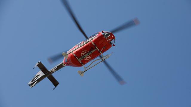 Helicóptero de emergencia de Navarra. Gobierno de Navarra. 
