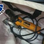 Una de las herramientas sustraídas. DEPARTAMENTO DE SEGURIDAD