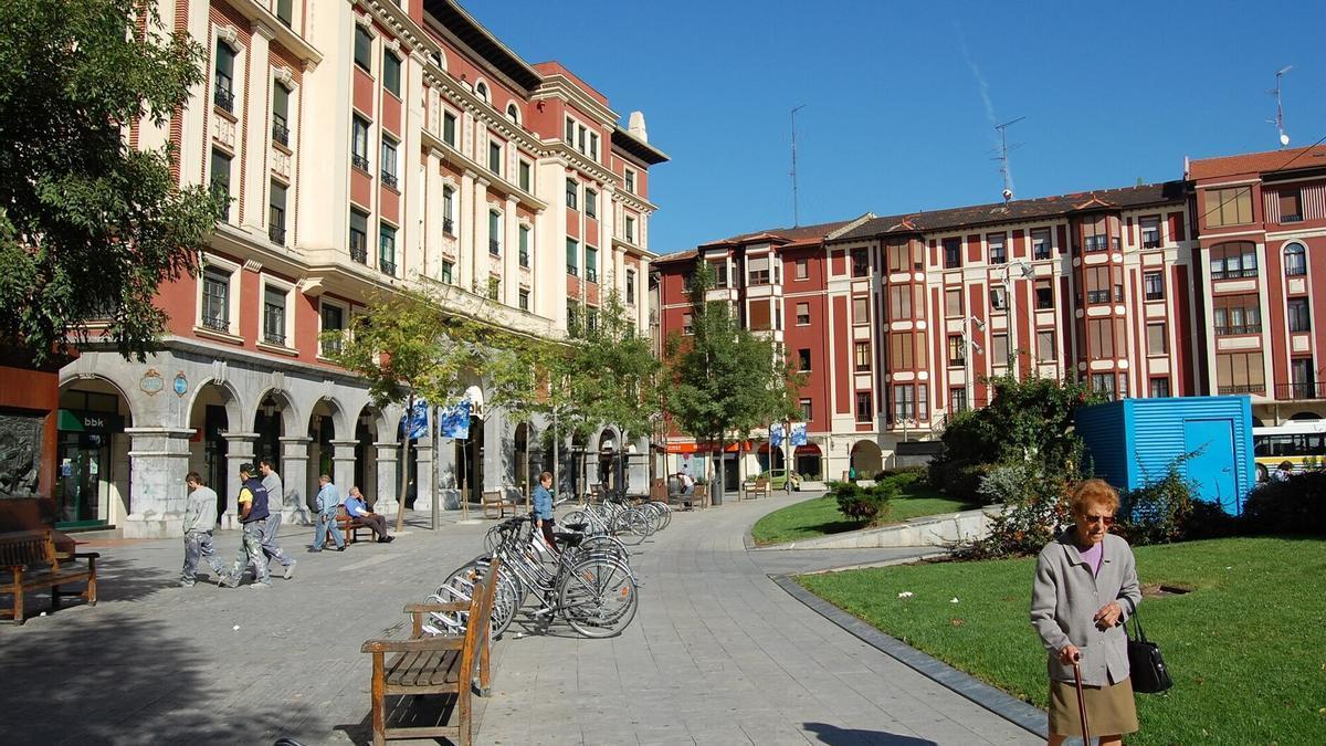 Herriko Plaza de Barakaldo. DEIA.