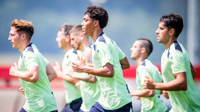 Los athleticzales podrán disfrutar de sus ídolos el jueves próximo en Lezama. / ATHLETIC CLUB