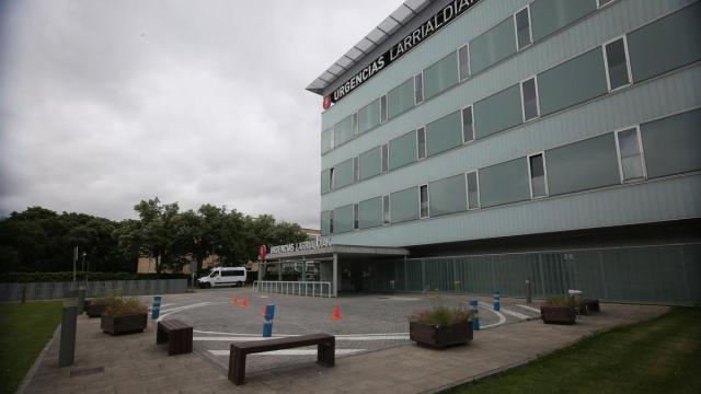 Exterior del edificio de Urgencias del Hospital Universitario de Navarra. Javier Bergasa