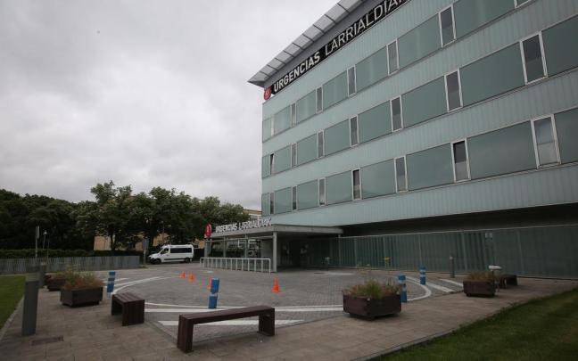 Exterior del edificio de Urgencias del Hospital Universitario de Navarra. Javier Bergasa