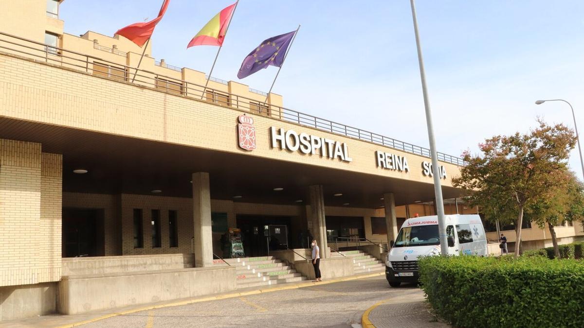 Exterior del Hospital Reina Sofía de Tudela. Archivo