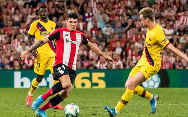 Ander Capa con el Athletic. Foto: Instagram @andercapa