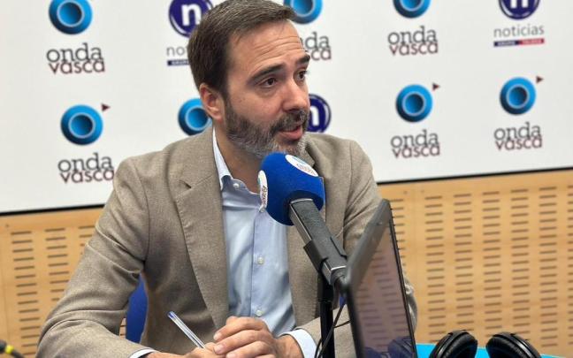 Javier Hurtado, consejero de Turismo, Comercio y Consumo del Gobierno vasco