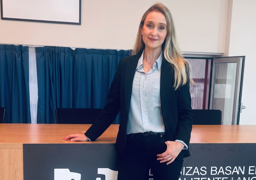 Bárbara Sarrionaindia, la investigadora y periodista de la EHU.