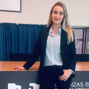 Bárbara Sarrionaindia, la investigadora y periodista de la EHU.