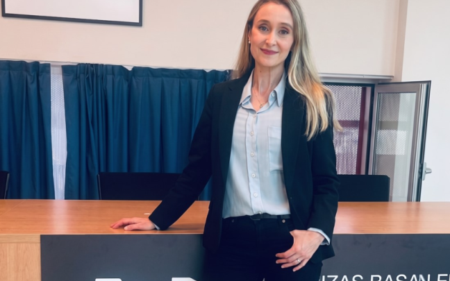 Bárbara Sarrionaindia, la investigadora y periodista de la EHU.