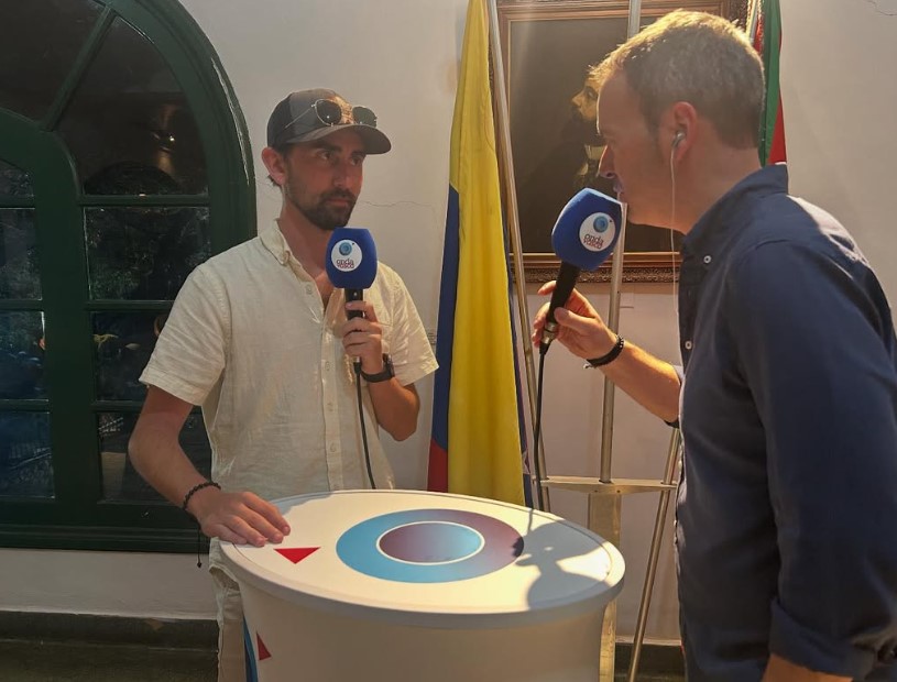 Ibane Azpiritxaga, presidente del Centro Vasco de Caracas