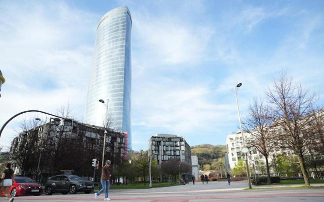 El espectáculo de drones se llevará a cabo en los alrededores de la Torre Iberdrola / Markel Fernández
