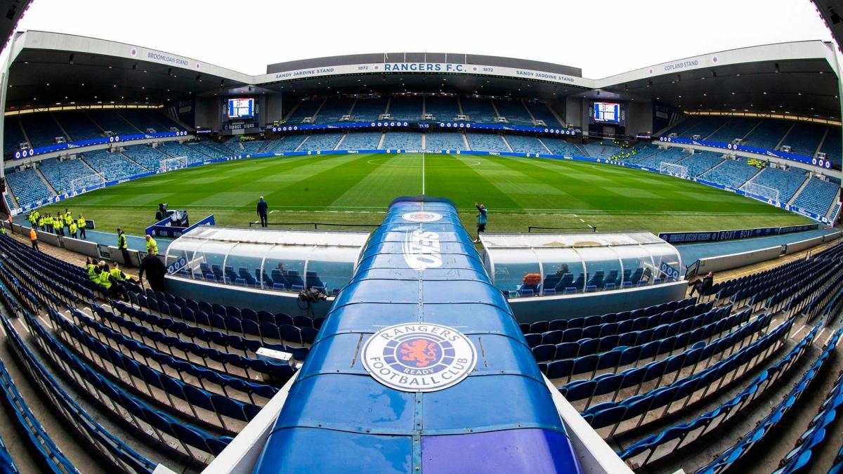 Imagen actual que presenta Ibrox Stadium, con capacidad para algo más de 50.000 aficionados. / ATHLETIC CLUB