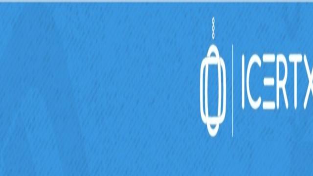 Logo ICERTX. ICERTX