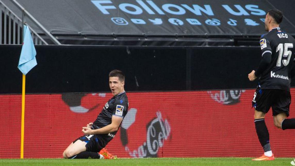 Igor Zubeldia, cerca de volver a jugar. LALIGA