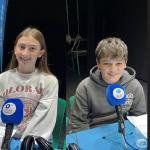 Elaienea Ikastetxeko bi ikasle.