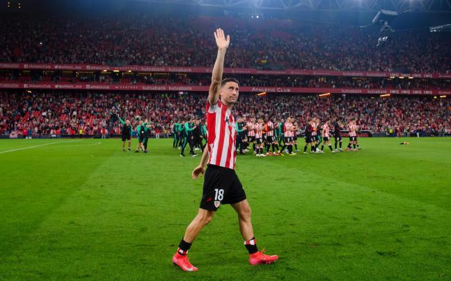 Óscar de Marcos se retiró ayer del fútbol profesional / Athletic Club Óscar de Marcos se retiró ayer del fútbol profesional / Athletic Club