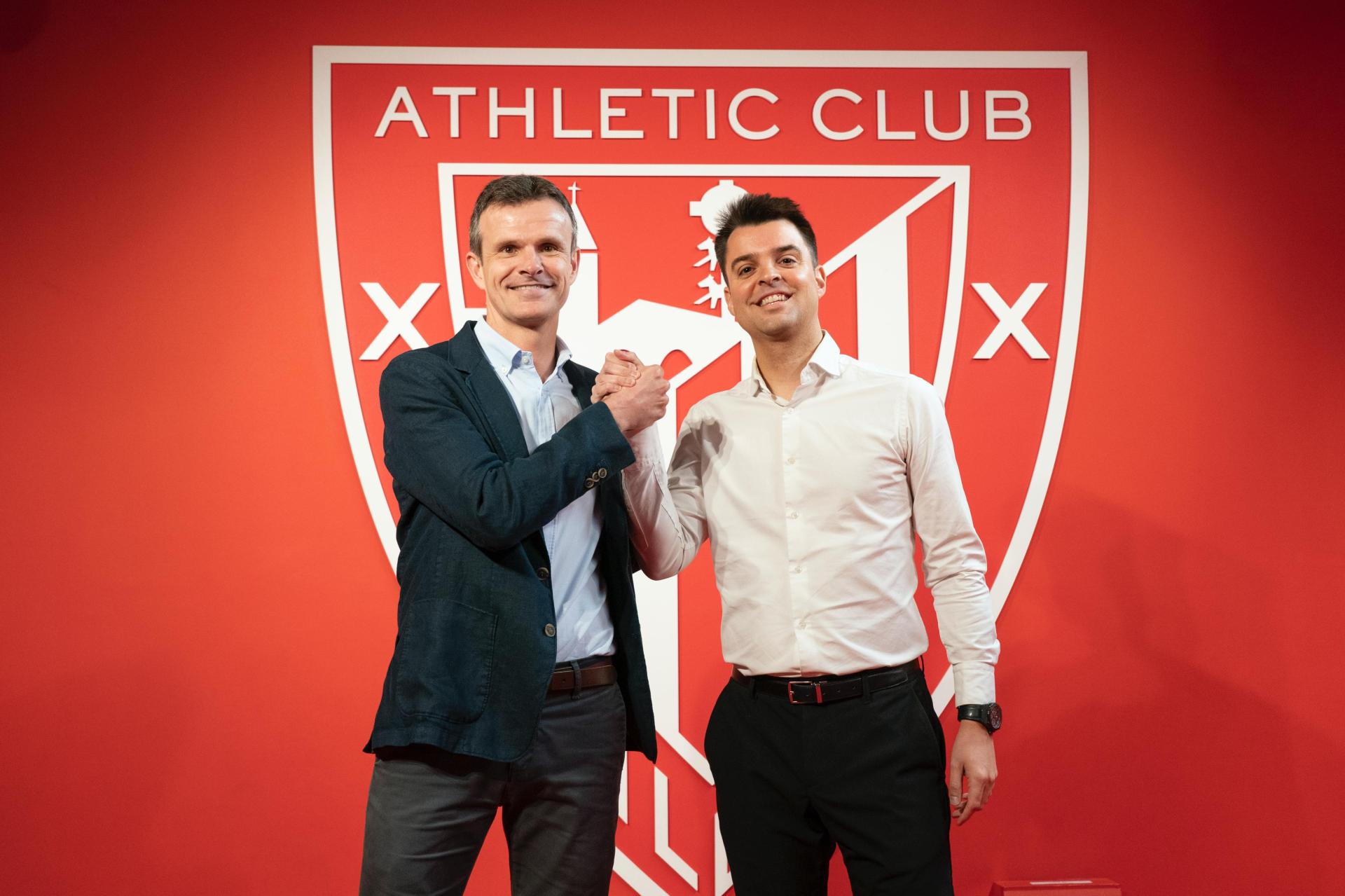 Jon Uriarte y Mikel González (Foto: Athletic Club)