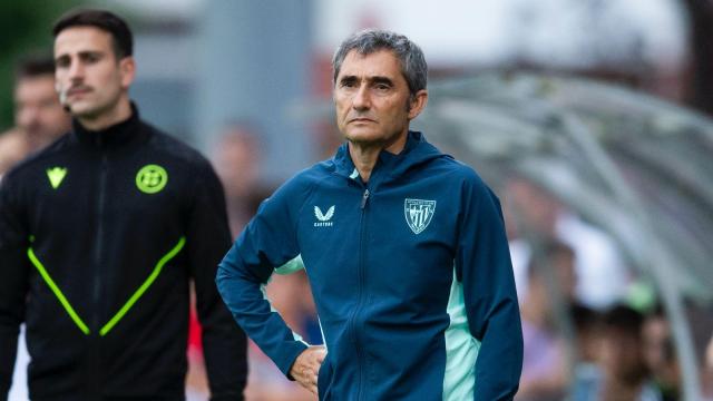 Ernesto Valverde está afrontando sus últimos siete partidos y mes y medio al frente de la nave rojiblanca. / ATHLETIC CLUB