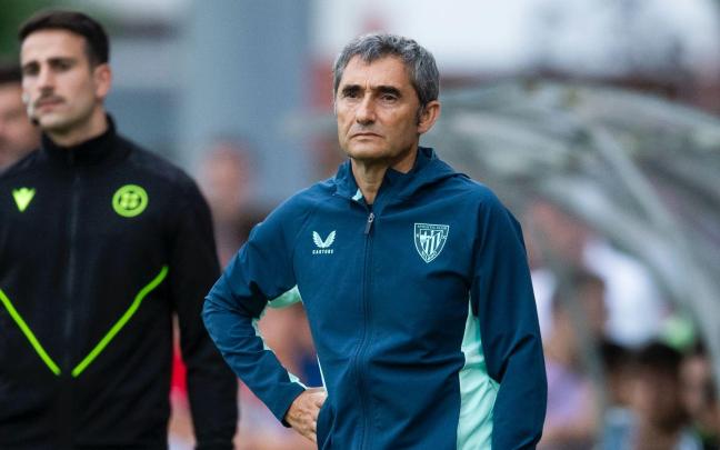 Ernesto Valverde está afrontando sus últimos siete partidos y mes y medio al frente de la nave rojiblanca. / ATHLETIC CLUB