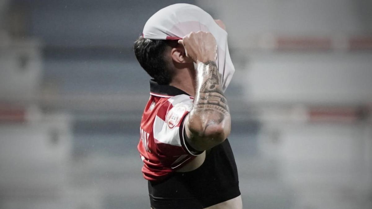 Ibai Sanz lamentándose tras una jugada / Athletic Club