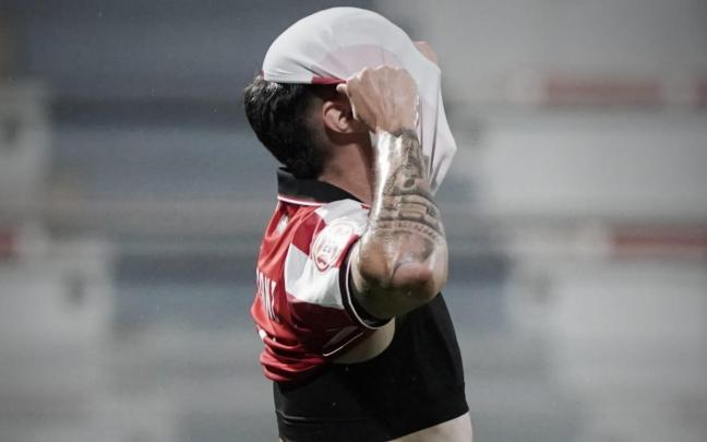 Ibai Sanz lamentándose tras una jugada / Athletic Club