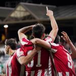 Los cachorros celebrando el gol de Conde / Athletic Club
