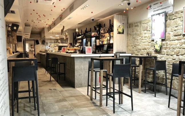 Interior del establecimiento Baserriberri de Pamplona. Foto: Guía Repsol