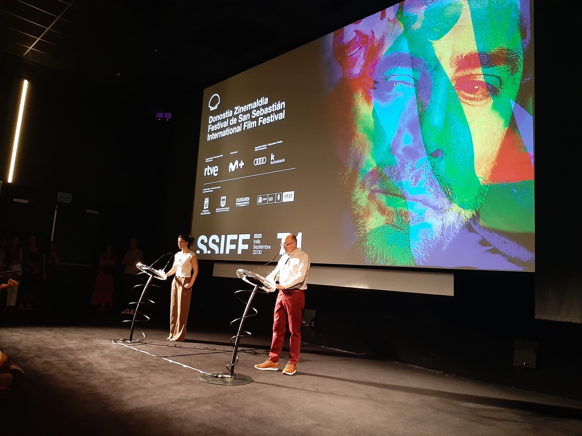 Presentación, esta mañana, del 71º Zinemaldia