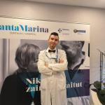 Dr. Samuel García Rubio, médico del Servicio de Medicina Interna del Hospital Santa Marina de Osakidetza