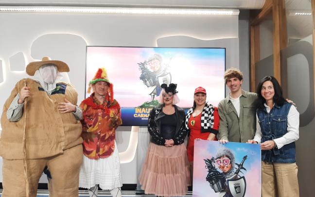 Presentación, esta mañana, de los Carnavales de Donostia 2024 Presentación, esta mañana, de los Carnavales de Donostia 2024