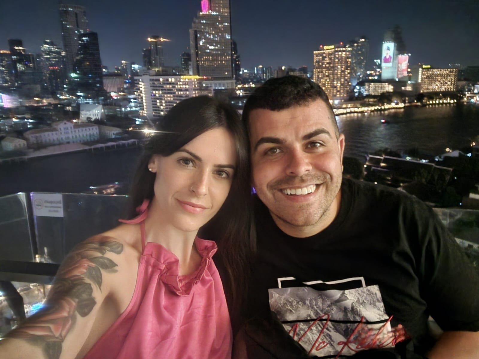 Imagen de Usoa y Alex durante su viaje a Tailandia