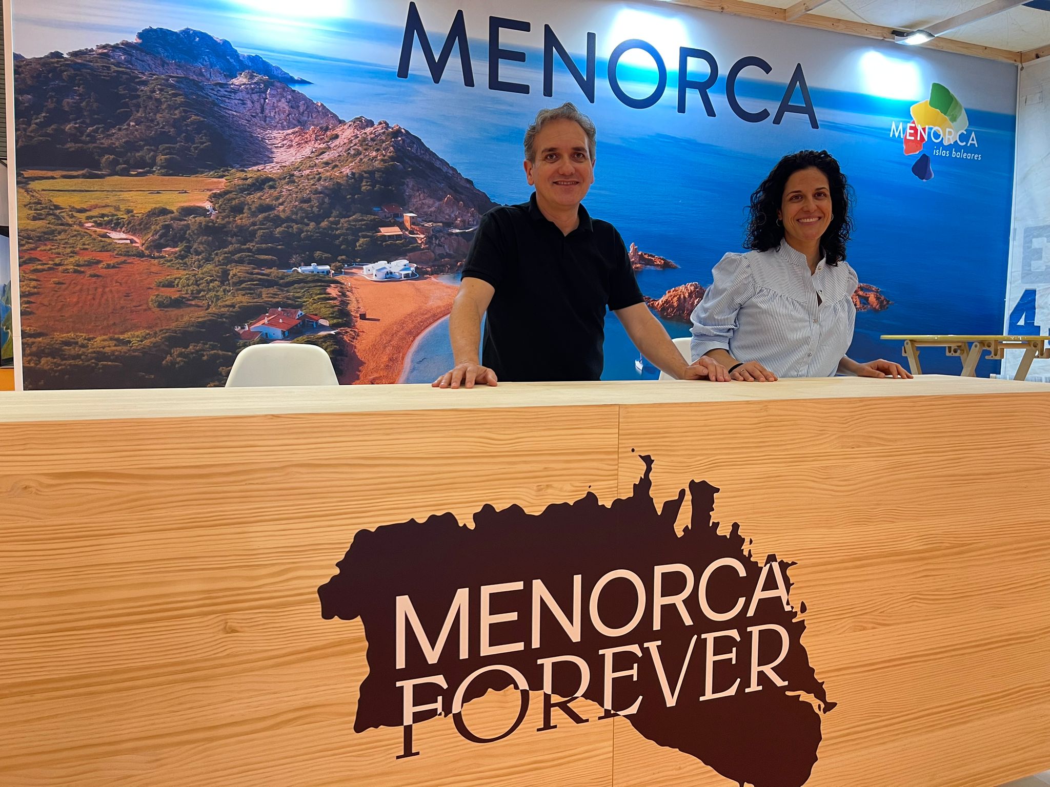 Stand de Menorca en Expovacaciones