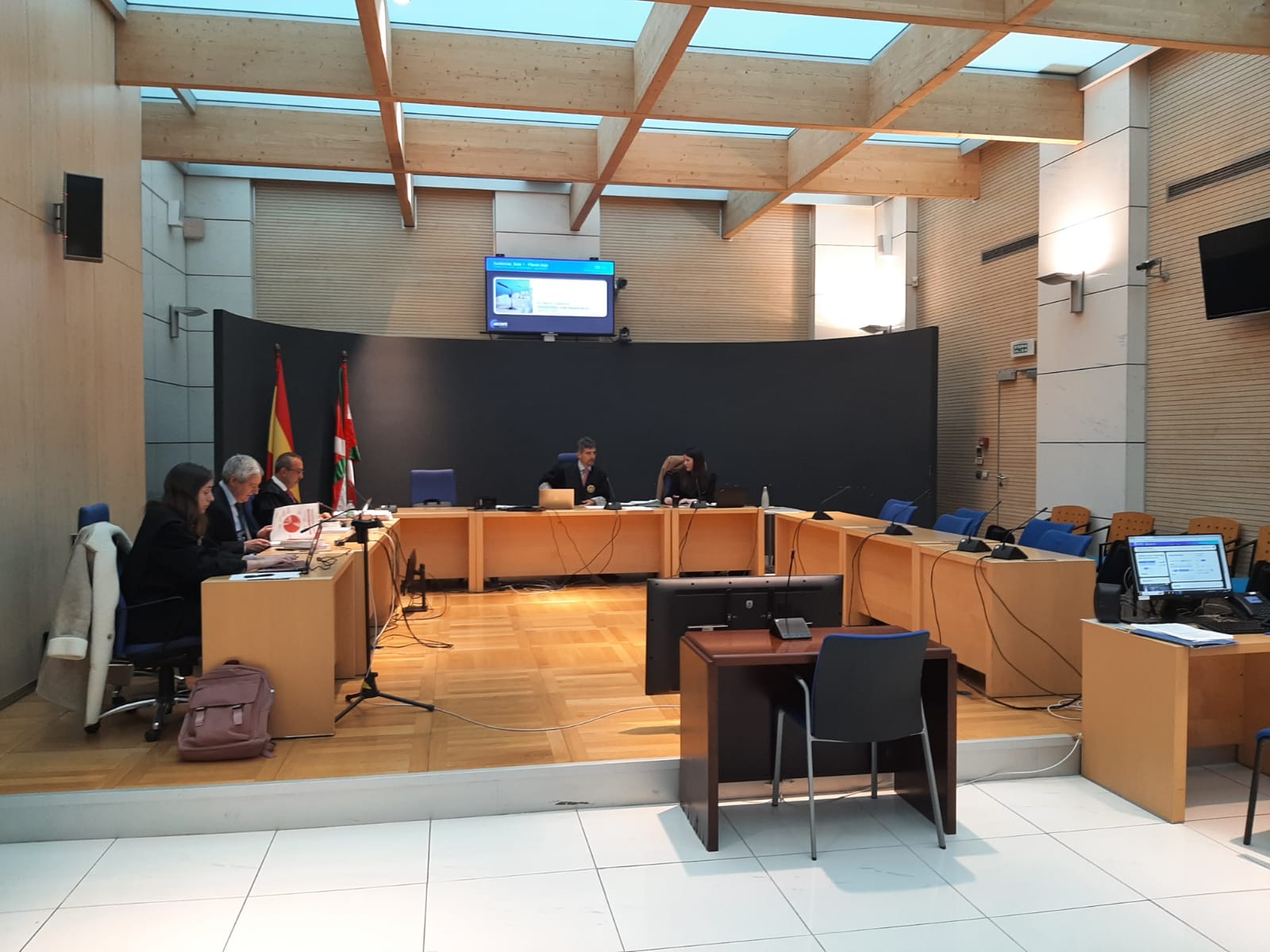 Juicio, esta mañana en la Audiencia de Gipuzkoa, contra un conductor kamikaze