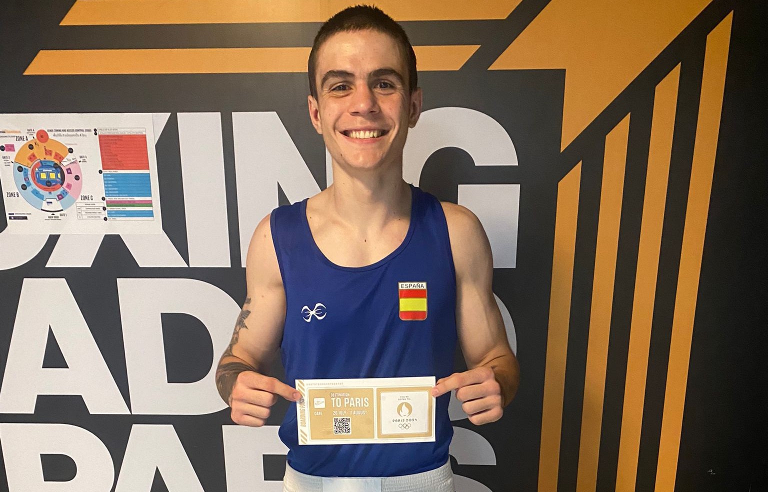 Oier Ibarretxe logra el billete para los Juegos Olímpicos de París