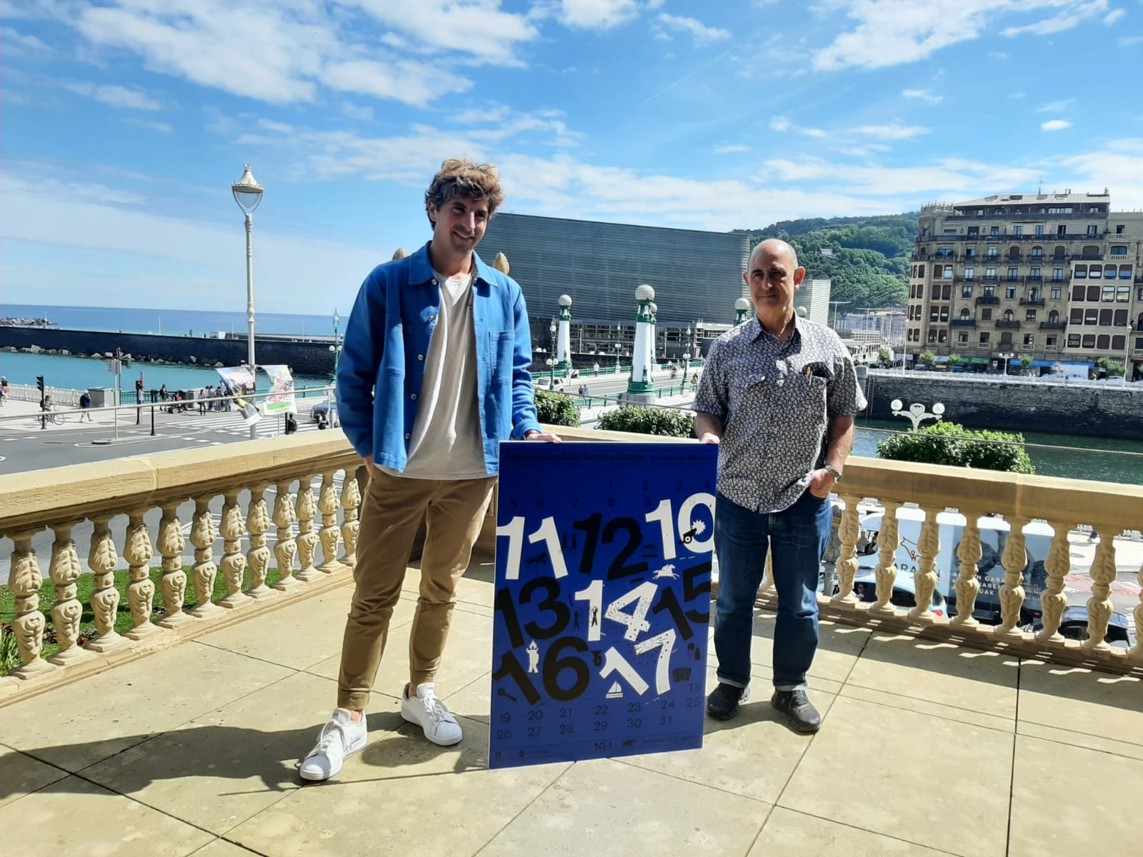 Presentación del cartel de la Aste Nagusia de Donostia 2024 