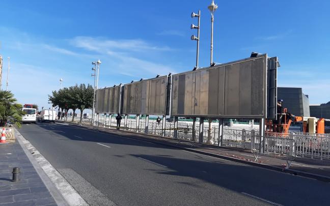 Donostia se prepara para el Zinemaldia