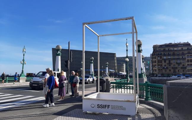Donostia se prepara para el Zinemaldia