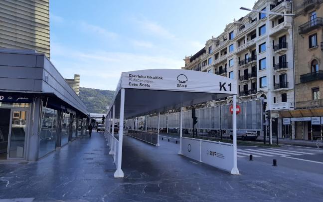 Donostia se prepara para el Zinemaldia