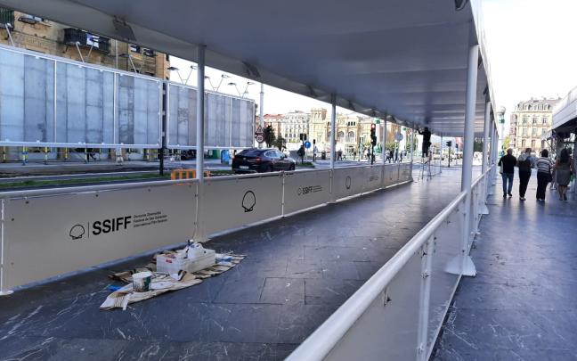 Donostia se prepara para el Zinemaldia