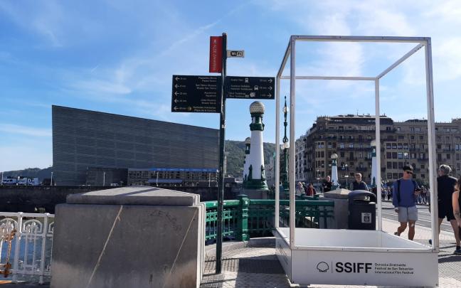 Donostia se prepara para el Zinemaldia