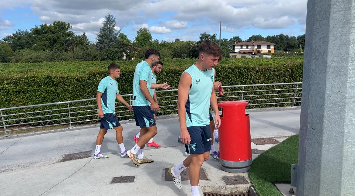 Mikel Jauregizar ha vuelto hoy a los entrenamientos