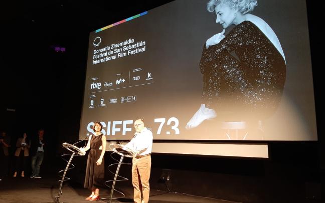 Presentación oficial, esta mañana, del 73º Festival Internacional de Cine de San Sebastián