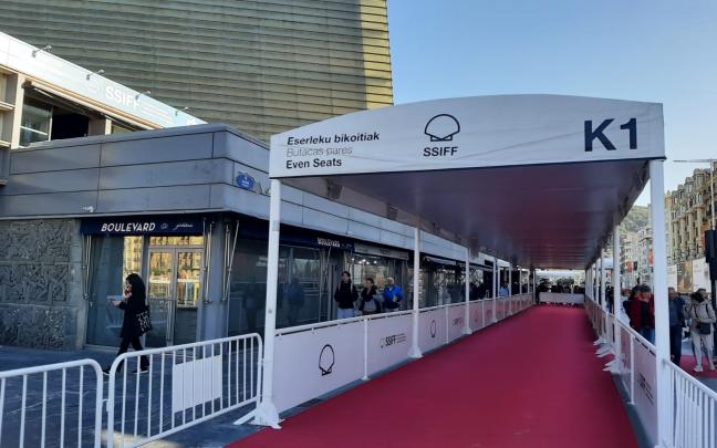 Alfombra roja de la 73ª edición del Zinemaldia