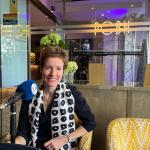 La diputada Sonia Pérez Ezkerra en el set de directo de Onda Vasca en 'Suite 2025'