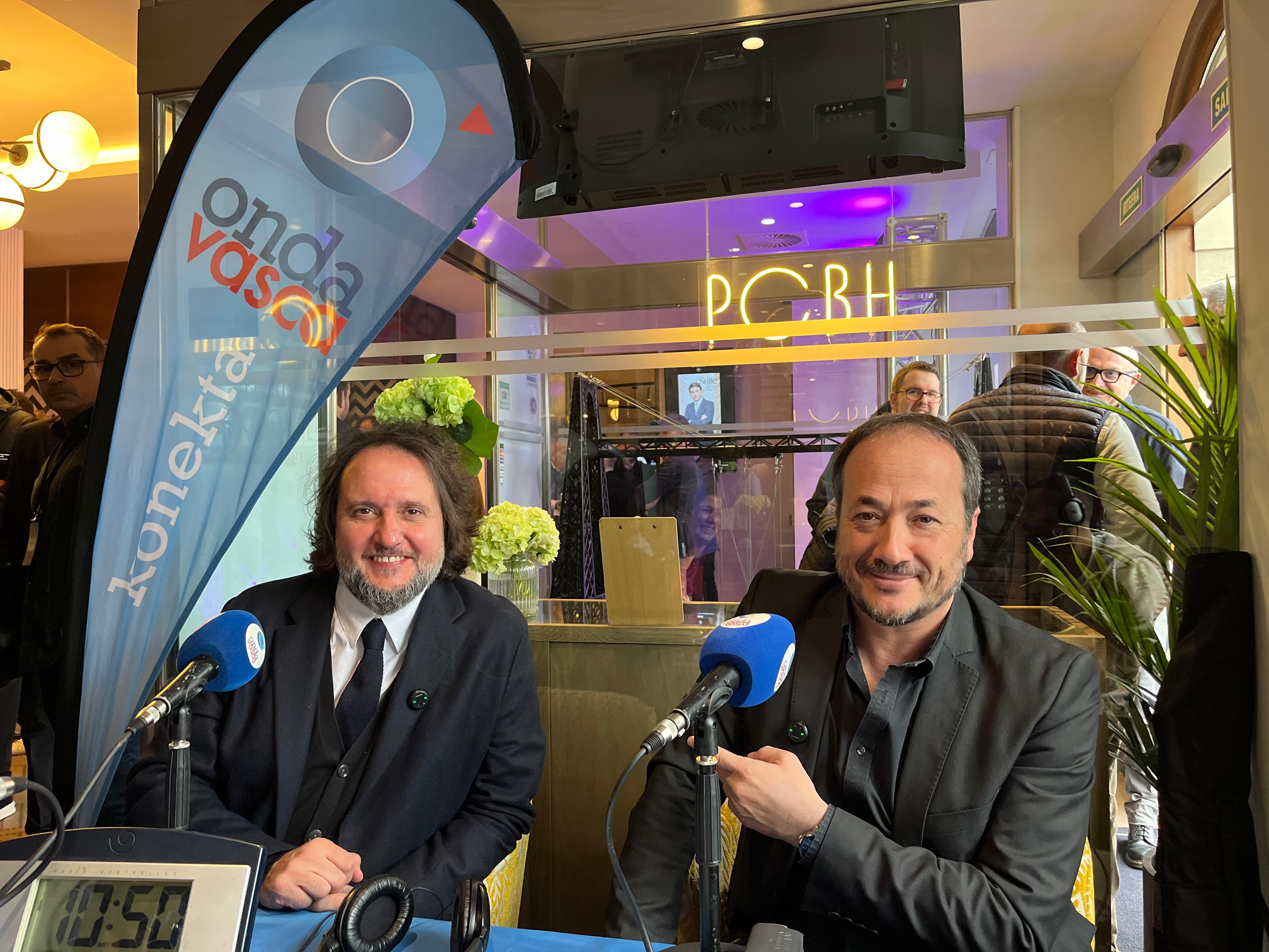 Igor Cubillo y Ricardo Campuzano, organizadores de 'Suite Bizkaia' 2025