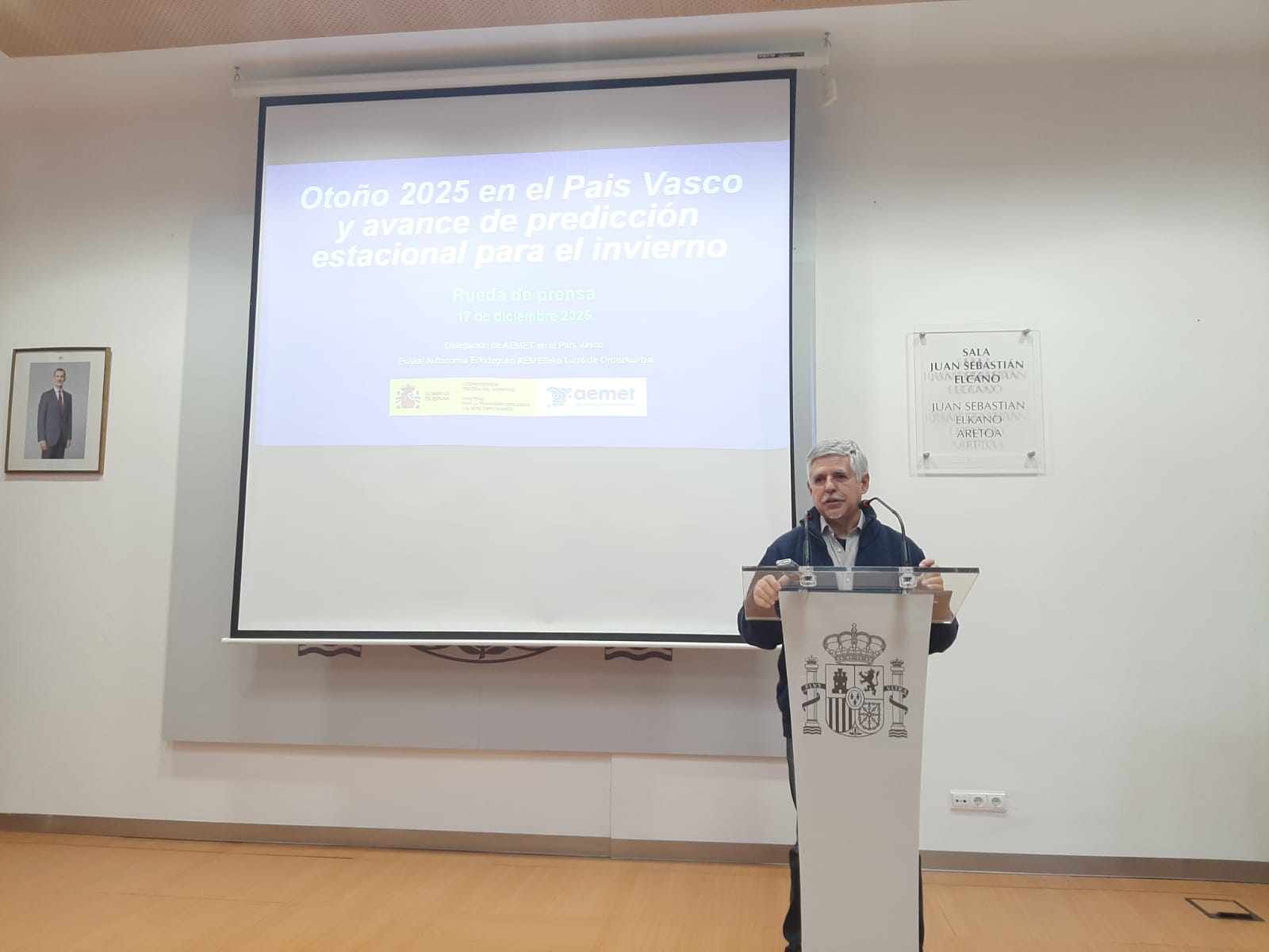 José Luis Camacho es el nuevo delegado de AEMET en Euskadi, de forma provisional