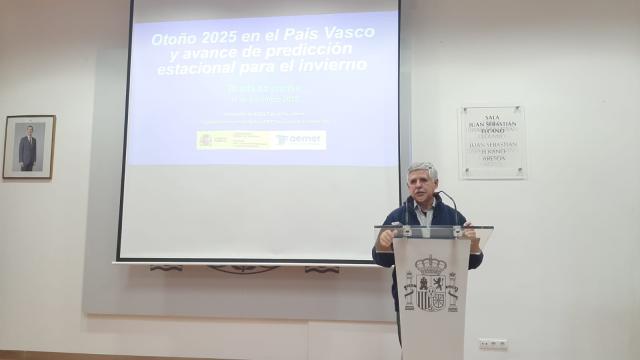 José Luis Camacho es el nuevo delegado de AEMET en Euskadi, de forma provisional